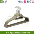 Factory wholesale eco-friendly velvet coat hangers